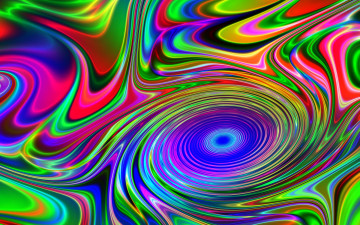 Картинка 3д+графика абстракция+ abstract colors shapes effects