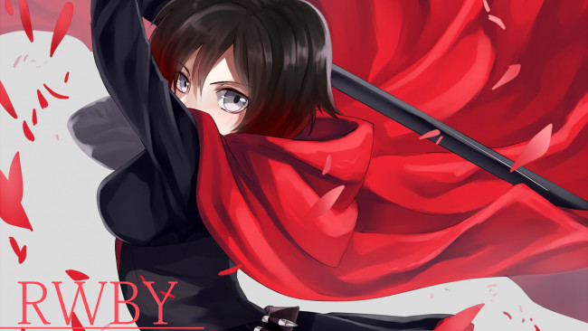 Обои картинки фото аниме, rwby, девушка