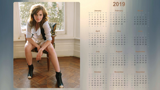 Обои картинки фото календари, знаменитости, актриса, взгляд