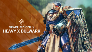 Картинка warhammer+40k+space+marine+2++ 2024 видео+игры warhammer+40 000 +space+marine+2 warhammer 40k space marine2 heavy x bulwark ps5 xbox series xs geforce now windows