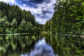 Картинка природа реки озера hdr