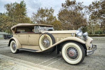 Картинка 1930+packard+dual-cowl+phaeton автомобили выставки+и+уличные+фото музей экспозиция