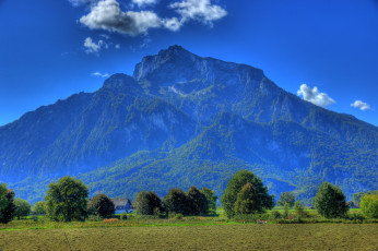 Картинка anif+австрия природа горы австрия anif небо поля