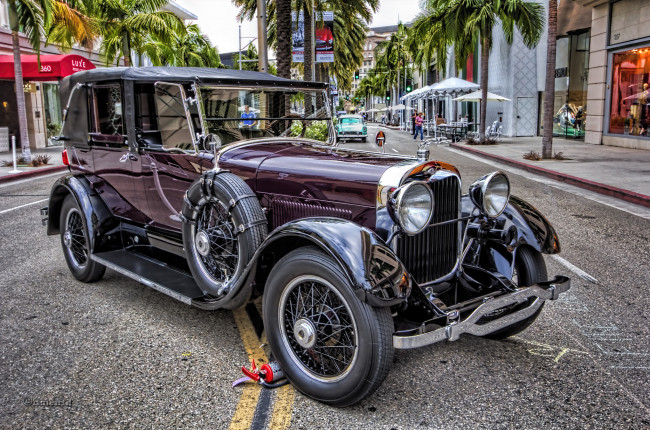 Обои картинки фото 1926 lincoln 149-a limousine, автомобили, выставки и уличные фото, экспозиция, музей