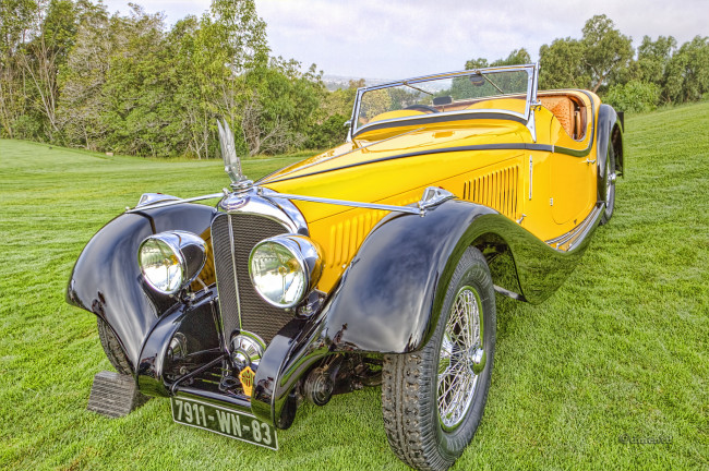 Обои картинки фото 1934 voisin c27 grand sport figoni roadster, автомобили, выставки и уличные фото, выставка, автошоу