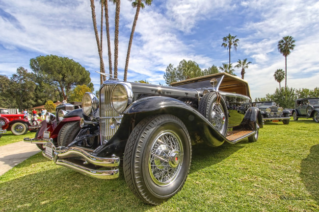 Обои картинки фото 1931 duesenberg j murphy convertible sedan, автомобили, выставки и уличные фото, экспозиция, музей