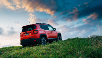 обоя автомобили, jeep, renegade, bu, 2015г, au-spec, trailhawk