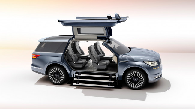 Обои картинки фото lincoln navigator concept 2017, автомобили, lincoln, 2017, concept, navigator