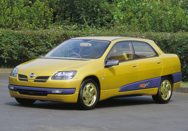 Обои картинки фото nissan cq-x concept 1995, автомобили, nissan, datsun, 1995, concept, cq-x
