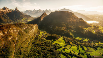 Картинка природа горы французские альпы