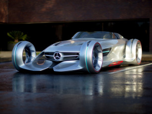 Картинка mercedes benz silver arrow concept автомобили
