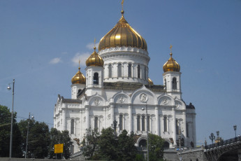 Картинка города москва россия храм