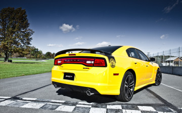 Картинка dodge charger srt8 super bee 2012 автомобили