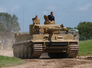 обоя tiger, техника, военная, тяжелый, танк, германия, 2-я, мировая