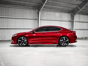 Картинка автомобили acura honda акура хонда авто белый красный auto