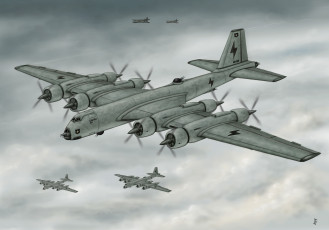 Картинка рисованное авиация полет самолеты