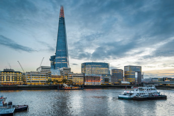 Картинка london города лондон+ великобритания река башня мост