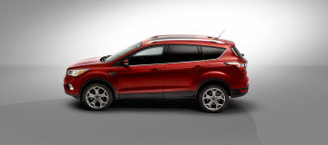 обоя автомобили, ford, 2017г, красный, escape