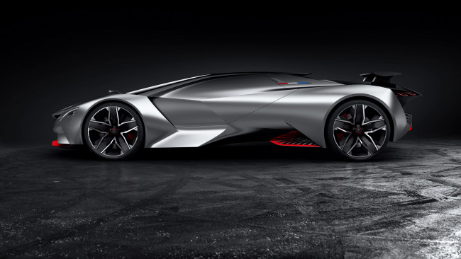 Обои картинки фото peugeot vision gt concept packs 875 hp 2015, автомобили, 3д, 2015, hp, vision, 875, concept, packs, peugeot, gt