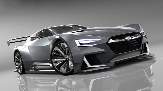 Обои картинки фото subaru viziv gt vision gran turismo concept 2014, автомобили, 3д, 2014, concept, vision, gran, turismo, gt, subaru, viziv