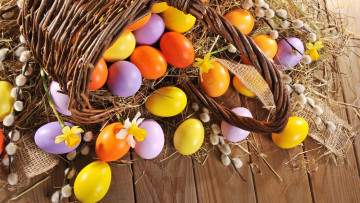 Картинка праздничные пасха праздник яйца
