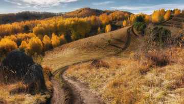 Картинка природа пейзажи осень горы