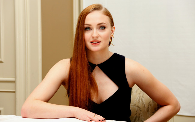 Обои картинки фото девушка, девушки, sophie turner, модель