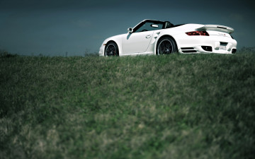Картинка porsche+911 автомобили porsche белый склон