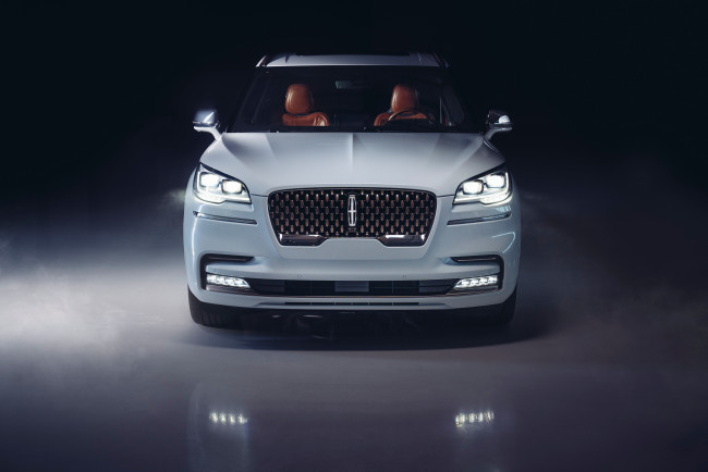 Обои картинки фото lincoln aviator shinola concept 2021, автомобили, lincoln, aviator, shinola, concept, белый, линкольн, прототип