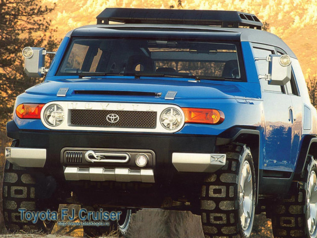 Обои картинки фото toyota, fj, cruiser, автомобили