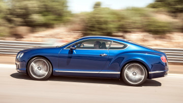 Картинка bentley continental gt автомобили скорость мощь стиль автомобиль