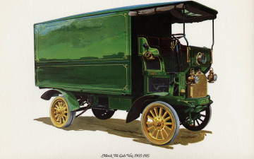 Картинка mack автомобили рисованные classic wallpaper paint print truck