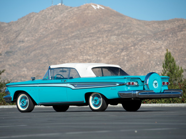 Обои картинки фото edsel corsair 2-door convertible, автомобили, edsel, convertible