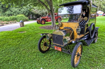 обоя police ford model t, автомобили, выставки и уличные фото, автошоу, выставка