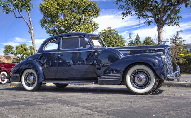 Обои картинки фото 1941 packard 160 club coupe, автомобили, выставки и уличные фото, автошоу, выставка