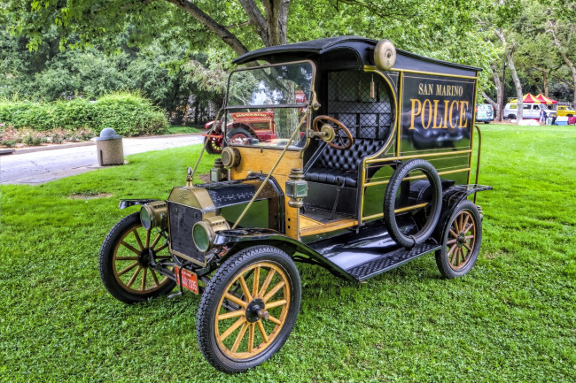 Обои картинки фото police ford model t, автомобили, выставки и уличные фото, автошоу, выставка