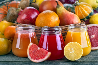 Картинка еда напитки +сок соки лимон грейпфрут