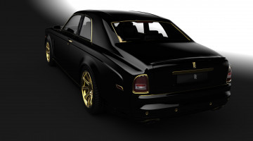 Картинка rolls-royce+phantom+bozca+gold автомобили 3д gold bozca phantom rolls-royce