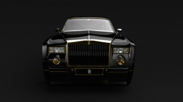 обоя rolls-royce phantom bozca gold, автомобили, 3д, gold, bozca, phantom, rolls-royce