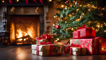 Картинка праздничные подарки+и+коробочки банты подарки ленты