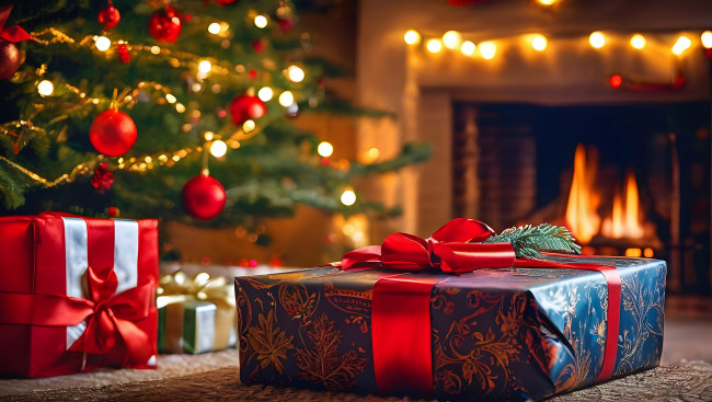 Обои картинки фото праздничные, подарки и коробочки, банты, подарки, ленты