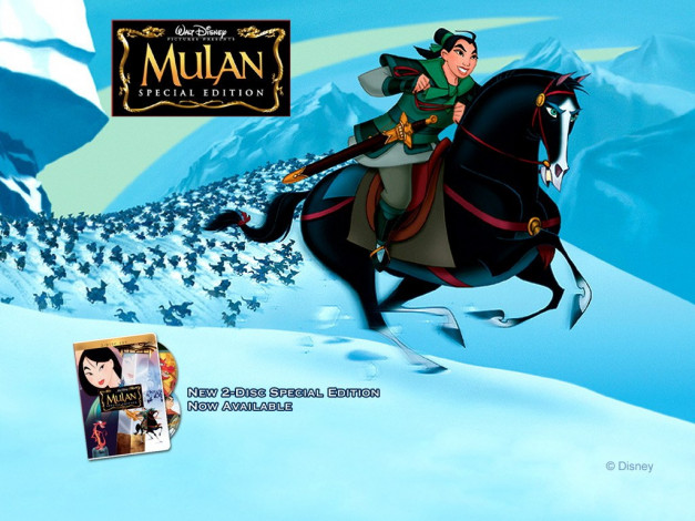 Обои картинки фото мультфильмы, mulan