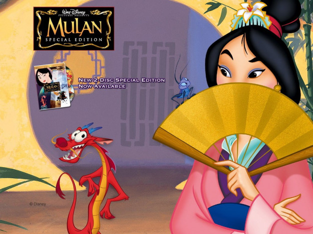 Обои картинки фото мультфильмы, mulan