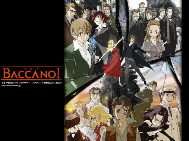 Обои картинки фото baccano, аниме