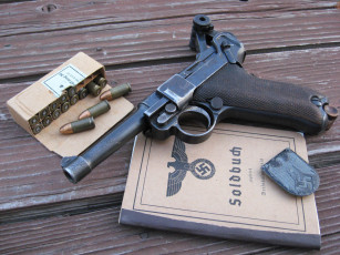 Картинка люгер парабеллум оружие пистолеты парабелум солдатская книжка патроны пистолет
