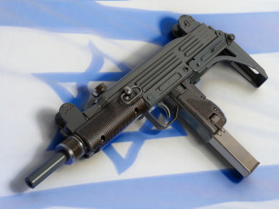 обоя узи, оружие, автоматы, израиль, пистолет-пулемет