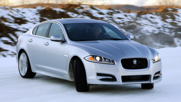 Картинка jaguar xf автомобили