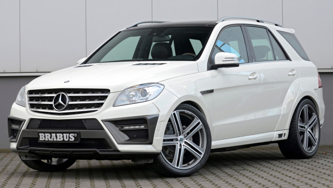 Обои картинки фото mercedes, ml, автомобили, brabus