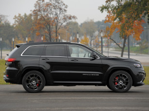 обоя автомобили, jeep, srt, cherokee, темный, eu-spec, grand