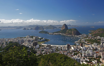 Картинка города рио-де-жанейро+ бразилия панорама